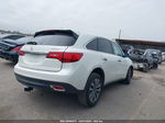 2016 Acura Mdx Technology   Acurawatch Plus Packages/technology Package White vin: 5FRYD3H45GB009724