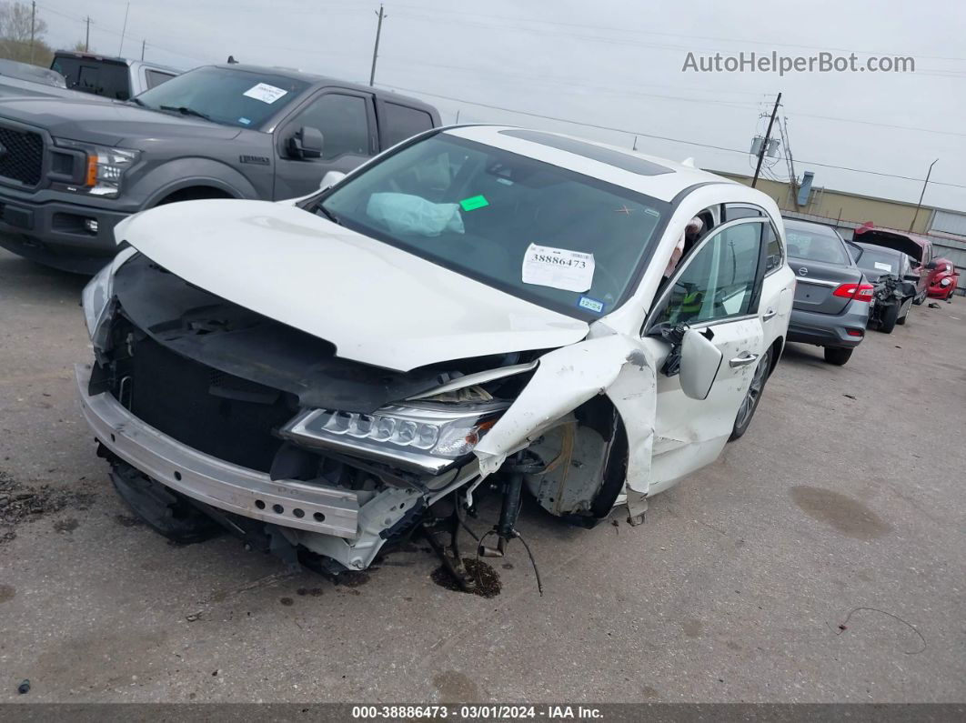 2016 Acura Mdx Technology   Acurawatch Plus Packages/technology Package White vin: 5FRYD3H45GB009724