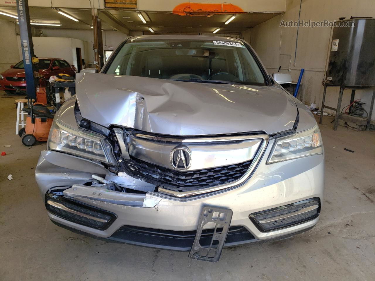 2016 Acura Mdx Technology Gray vin: 5FRYD3H47GB018649