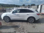 2016 Acura Mdx W/tech/w/tech White vin: 5FRYD3H49GB009709