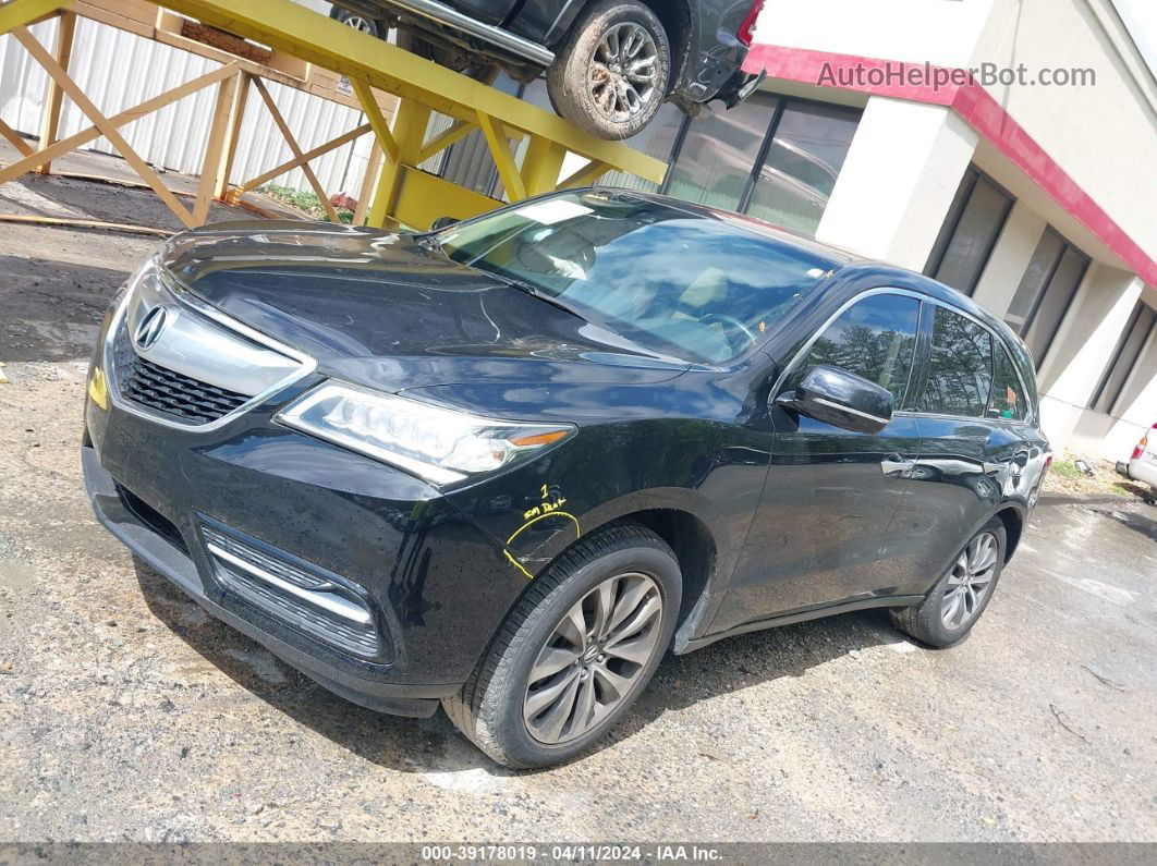 2016 Acura Mdx Technology   Acurawatch Plus Packages/technology Package Black vin: 5FRYD3H49GB018264