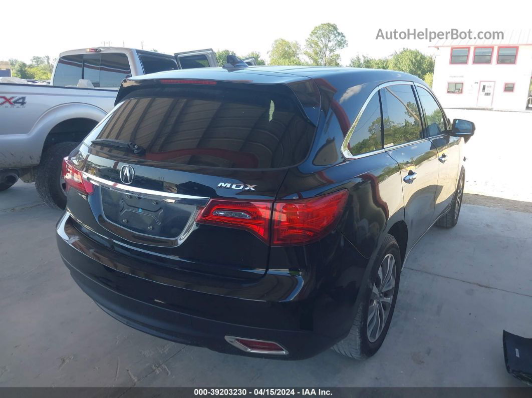 2016 Acura Mdx Technology   Acurawatch Plus Packages/technology Package Black vin: 5FRYD3H4XGB010903