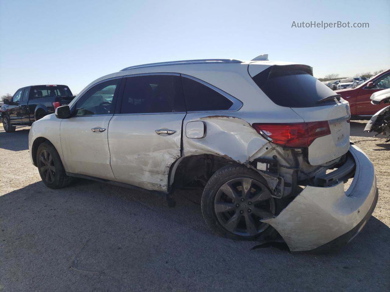 2016 Acura Mdx Advance Белый vin: 5FRYD3H93GB004677