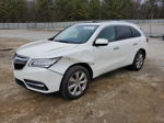 2016 Acura Mdx Advance White vin: 5FRYD3H93GB013508