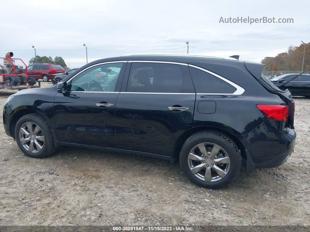 2016 Acura Mdx Advance & Entertainment Packages/advance Package Черный vin: 5FRYD3H95GB005068