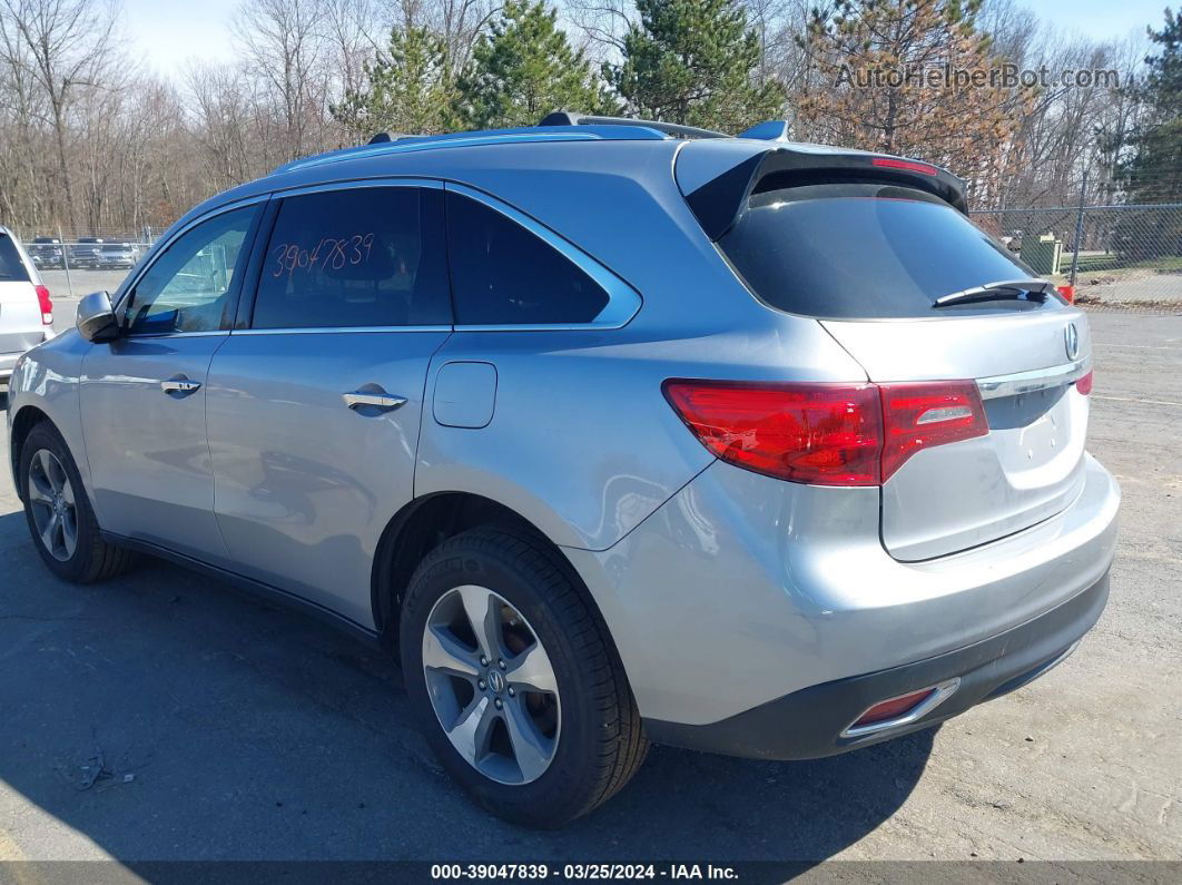 2016 Acura Mdx Acurawatch Plus Package Silver vin: 5FRYD4H21GB048461