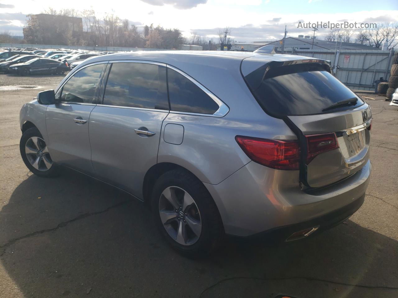 2016 Acura Mdx  Gray vin: 5FRYD4H23GB046050