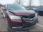 2016 Acura Mdx   Burgundy vin: 5FRYD4H24GB042797