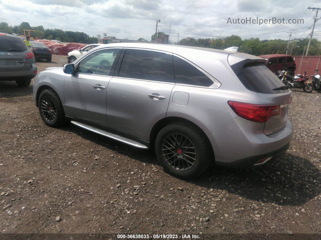 2016 Acura Mdx   Silver vin: 5FRYD4H25GB060967