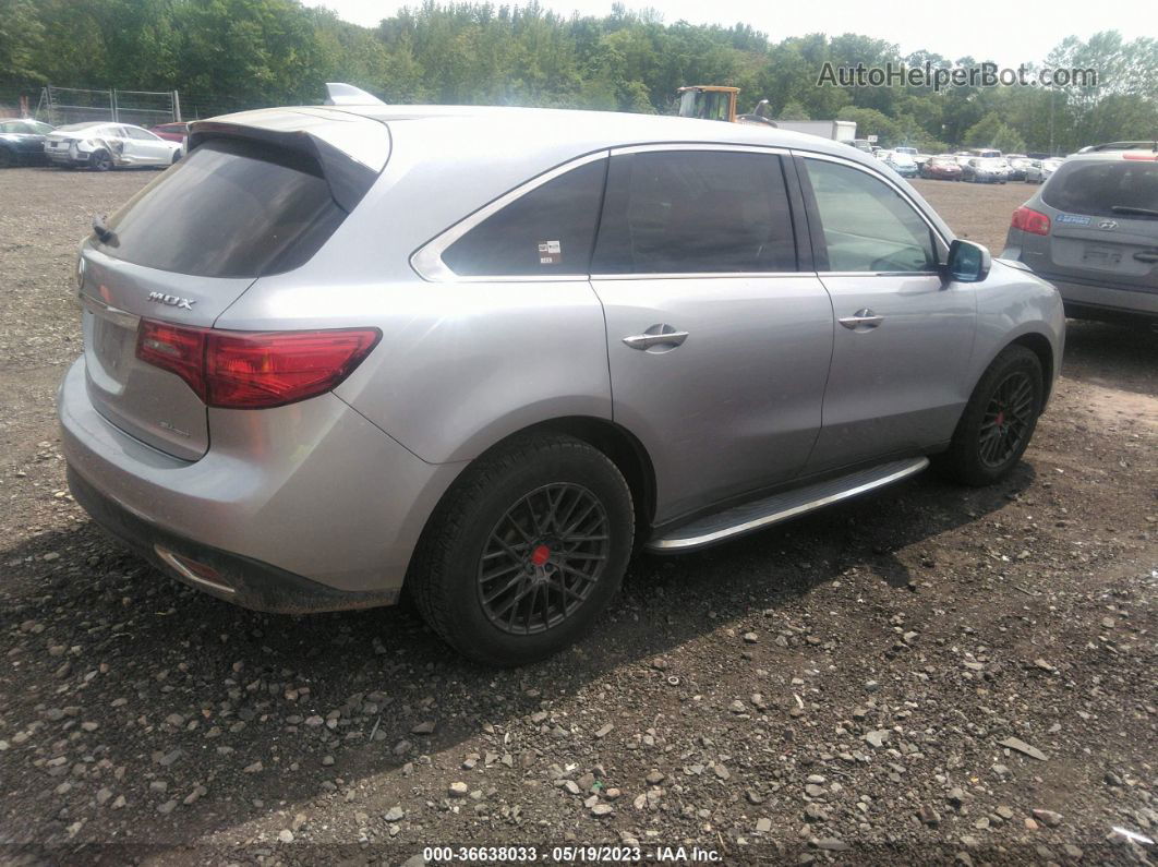 2016 Acura Mdx   Silver vin: 5FRYD4H25GB060967