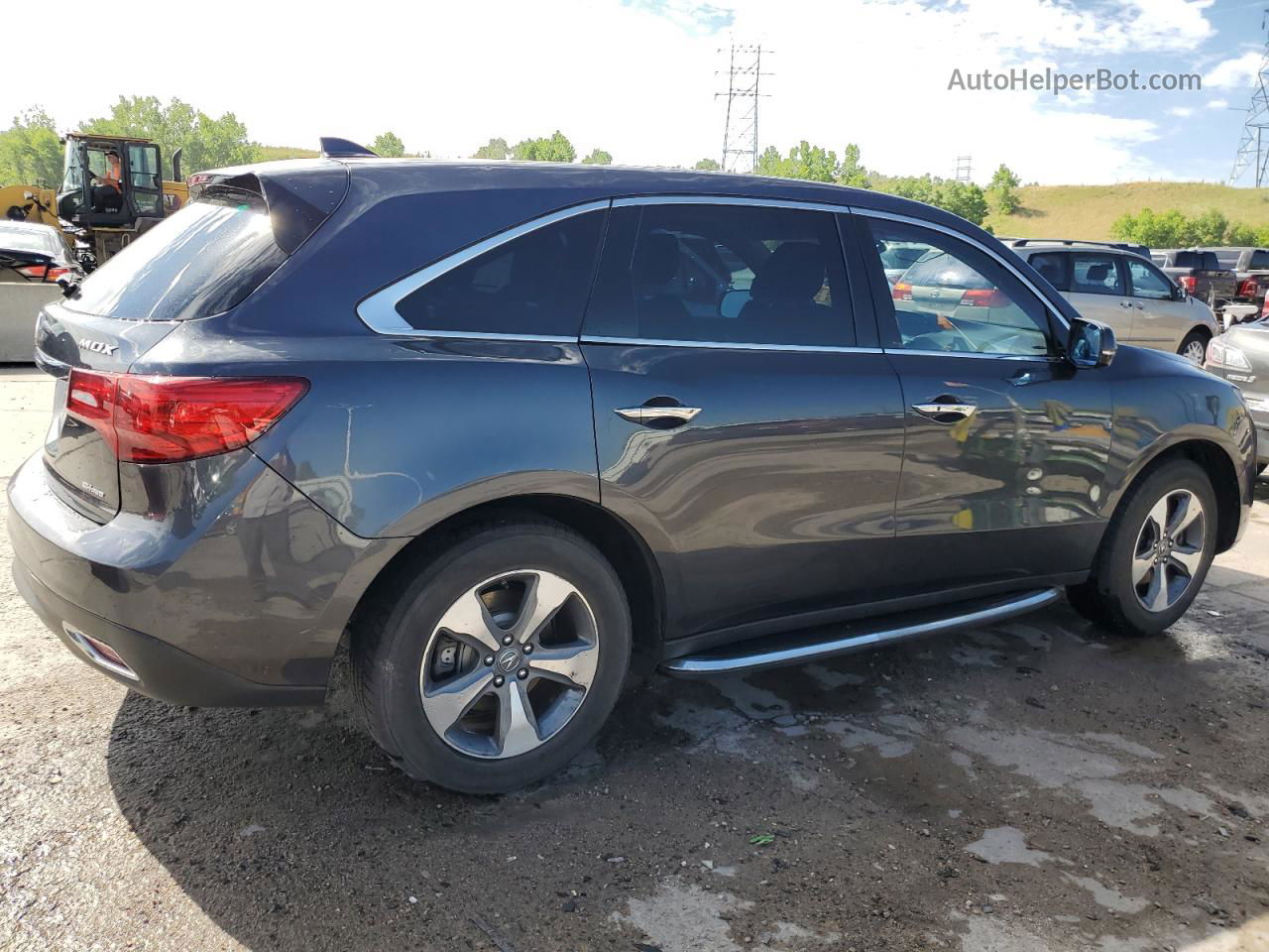 2016 Acura Mdx  Charcoal vin: 5FRYD4H27GB057228