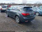 2016 Acura Mdx Acurawatch Plus Package Серый vin: 5FRYD4H29GB032203