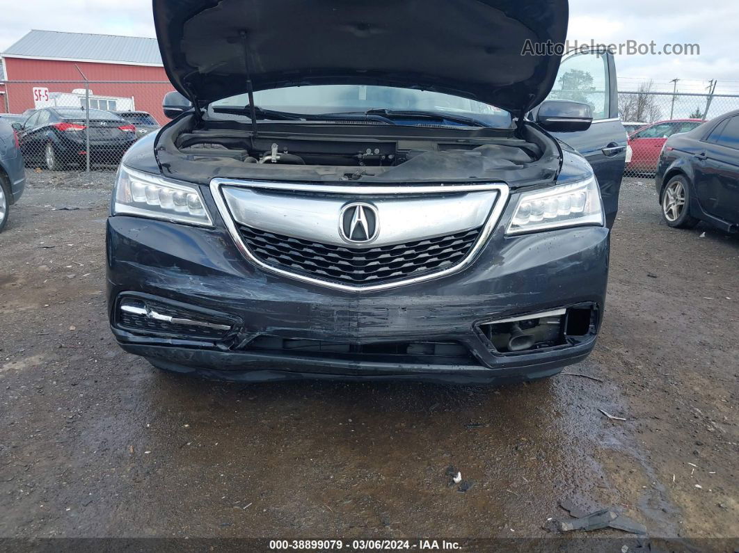 2016 Acura Mdx Acurawatch Plus Package Gray vin: 5FRYD4H29GB032203