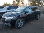 2016 Acura Mdx  Черный vin: 5FRYD4H29GB037210