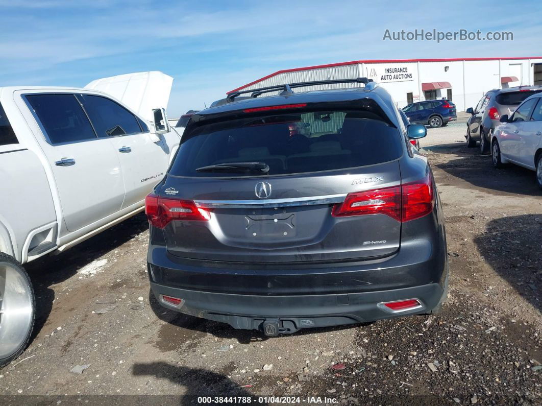 2016 Acura Mdx 3.5l (a9)/w/acurawatch Plus Серый vin: 5FRYD4H2XGB008055