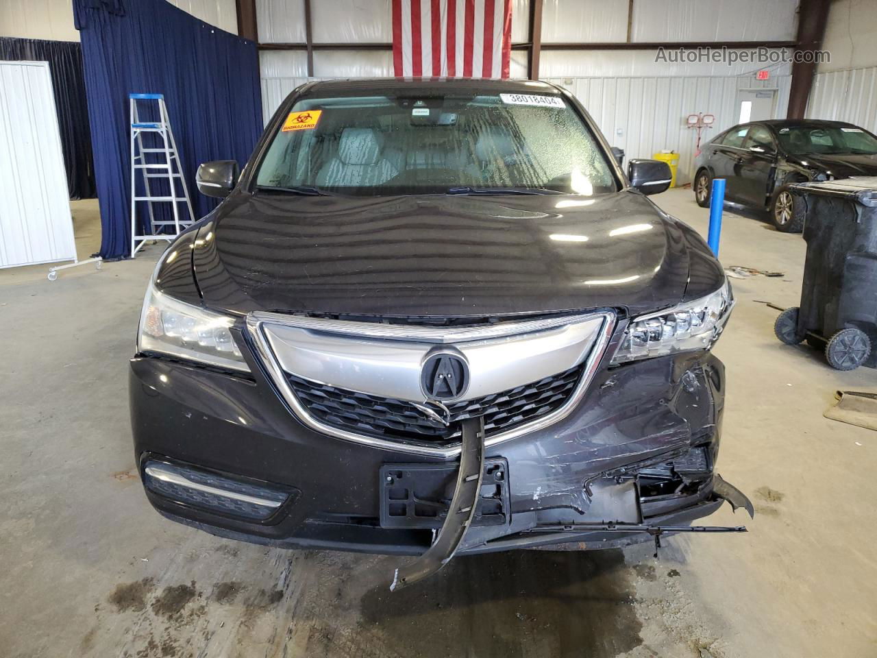 2016 Acura Mdx Technology Charcoal vin: 5FRYD4H40GB048078