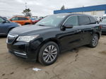 2016 Acura Mdx Technology Black vin: 5FRYD4H40GB060585