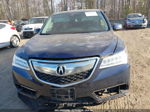 2016 Acura Mdx Technology   Acurawatch Plus Packages/technology Package Синий vin: 5FRYD4H41GB027885