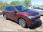 2016 Acura Mdx Technology   Acurawatch Plus Packages/technology Package Темно-бордовый vin: 5FRYD4H41GB032682