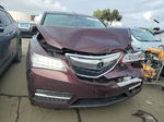 2016 Acura Mdx Technology Burgundy vin: 5FRYD4H42GB001389