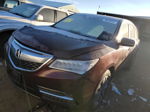 2016 Acura Mdx Technology Бордовый vin: 5FRYD4H42GB025594