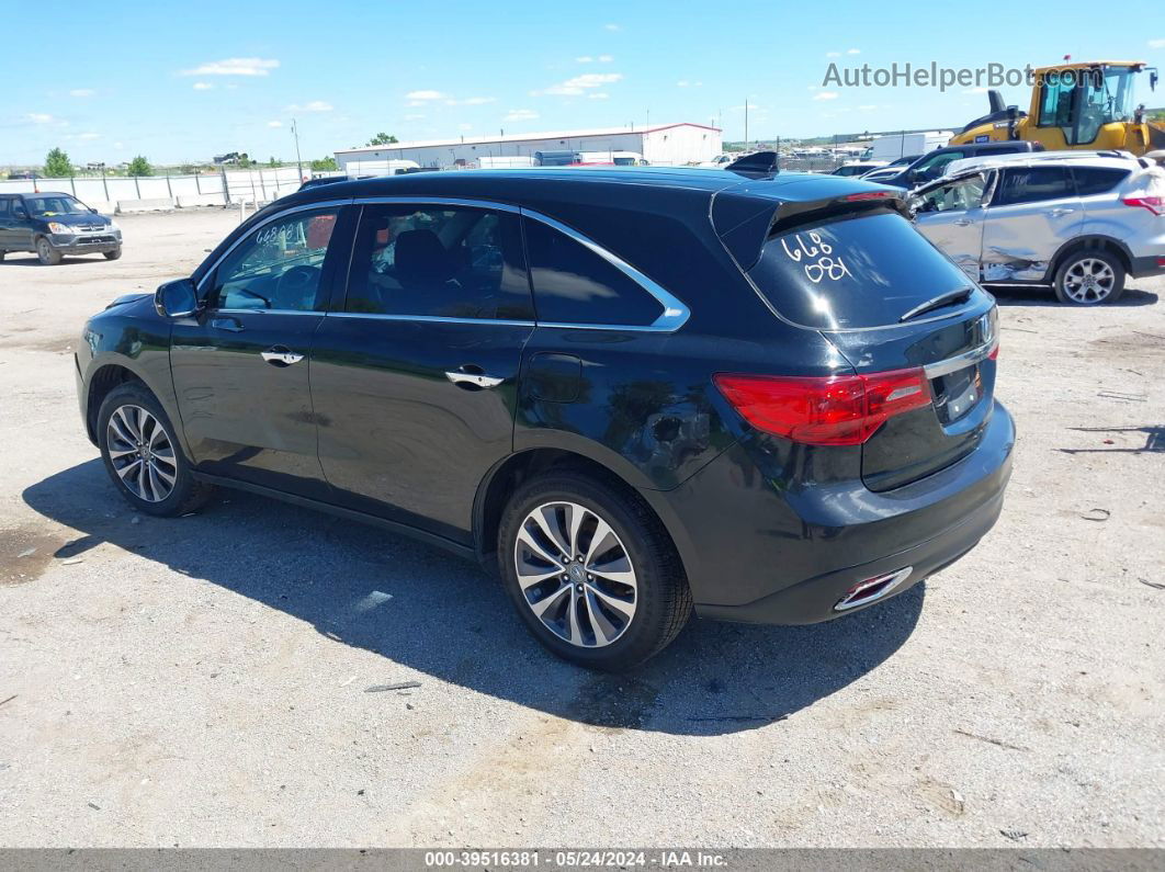 2016 Acura Mdx Technology   Acurawatch Plus Packages/technology Package Black vin: 5FRYD4H42GB034165