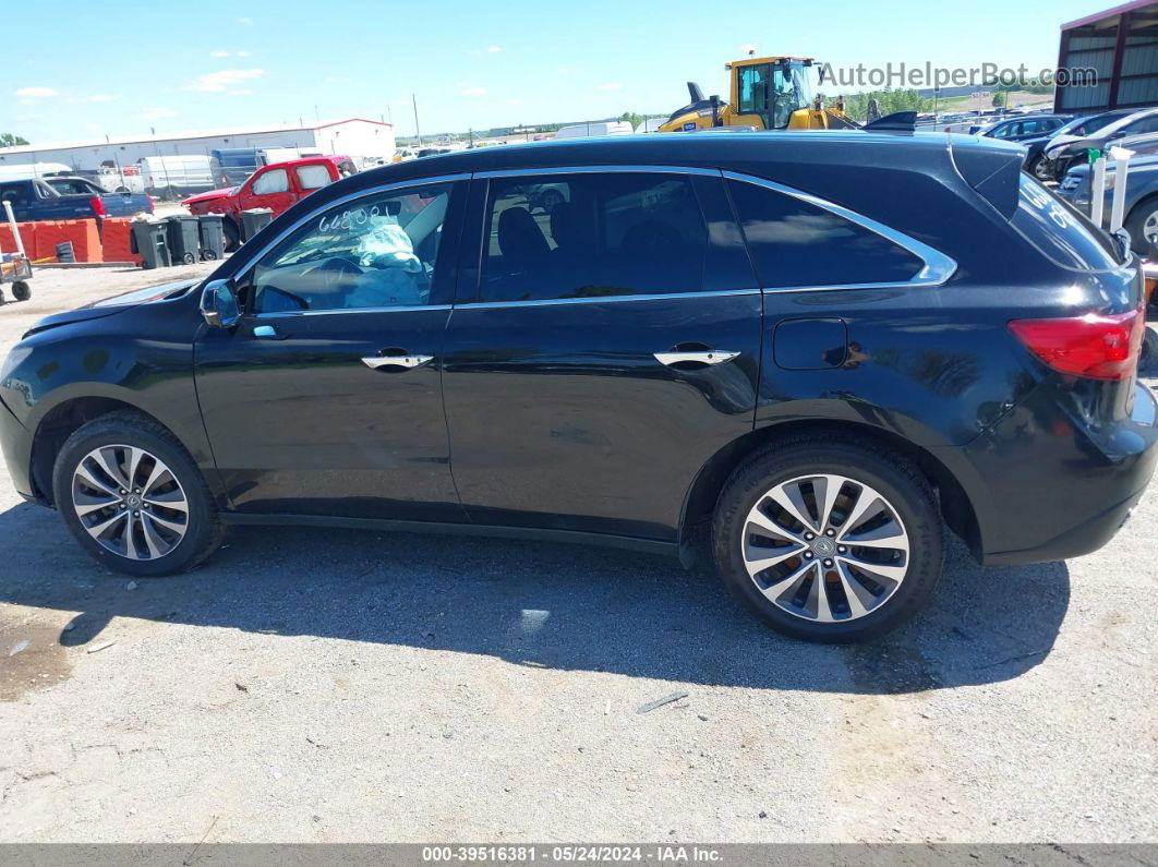 2016 Acura Mdx Technology   Acurawatch Plus Packages/technology Package Black vin: 5FRYD4H42GB034165