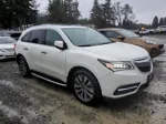 2016 Acura Mdx Technology Белый vin: 5FRYD4H42GB038023