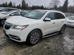 2016 Acura Mdx Technology Белый vin: 5FRYD4H42GB038023