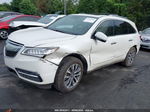 2016 Acura Mdx Technology   Acurawatch Plus Packages/technology Package White vin: 5FRYD4H43GB001417