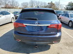 2016 Acura Mdx Technology Синий vin: 5FRYD4H43GB002969