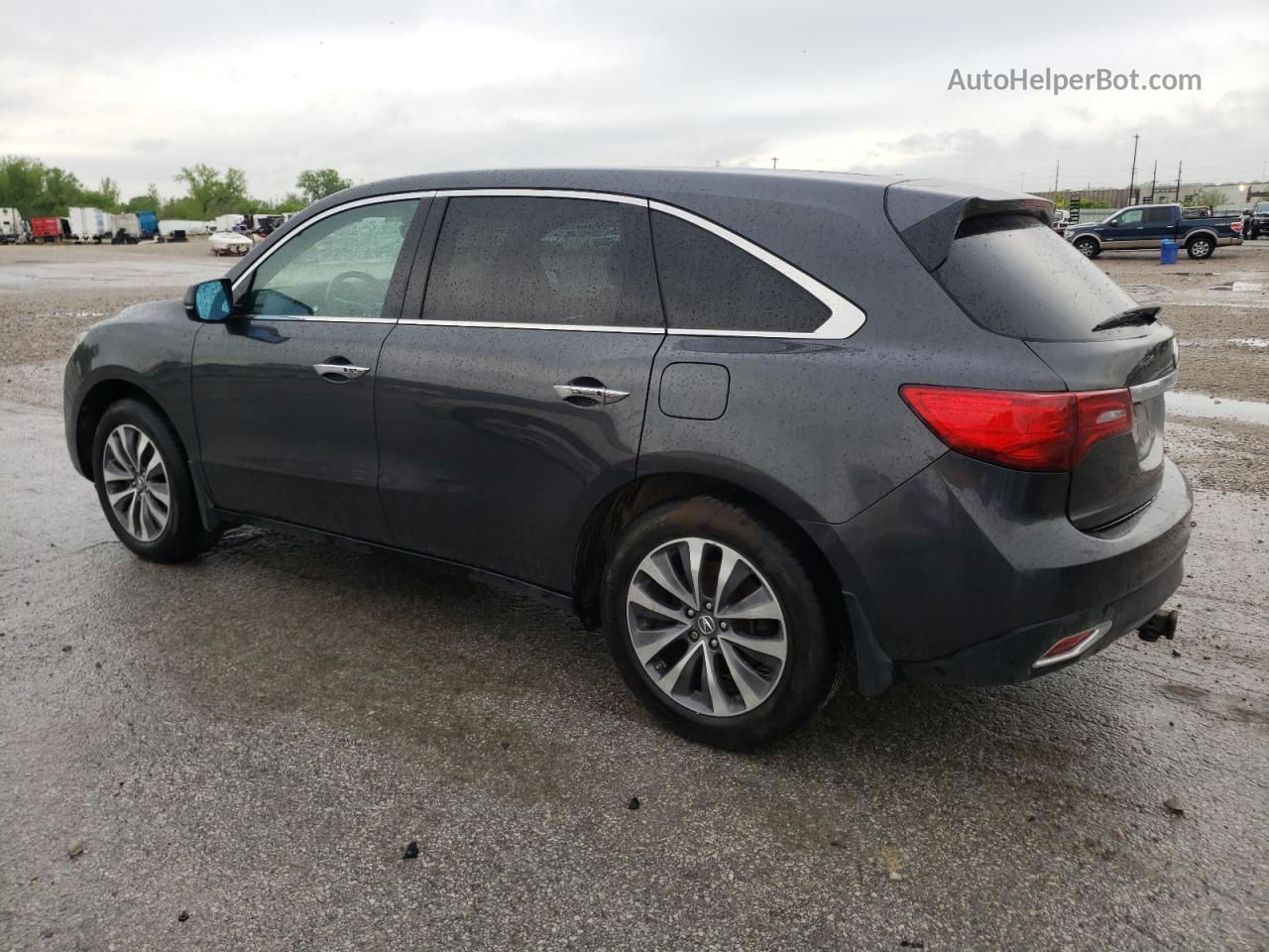 2016 Acura Mdx Technology Charcoal vin: 5FRYD4H43GB017682