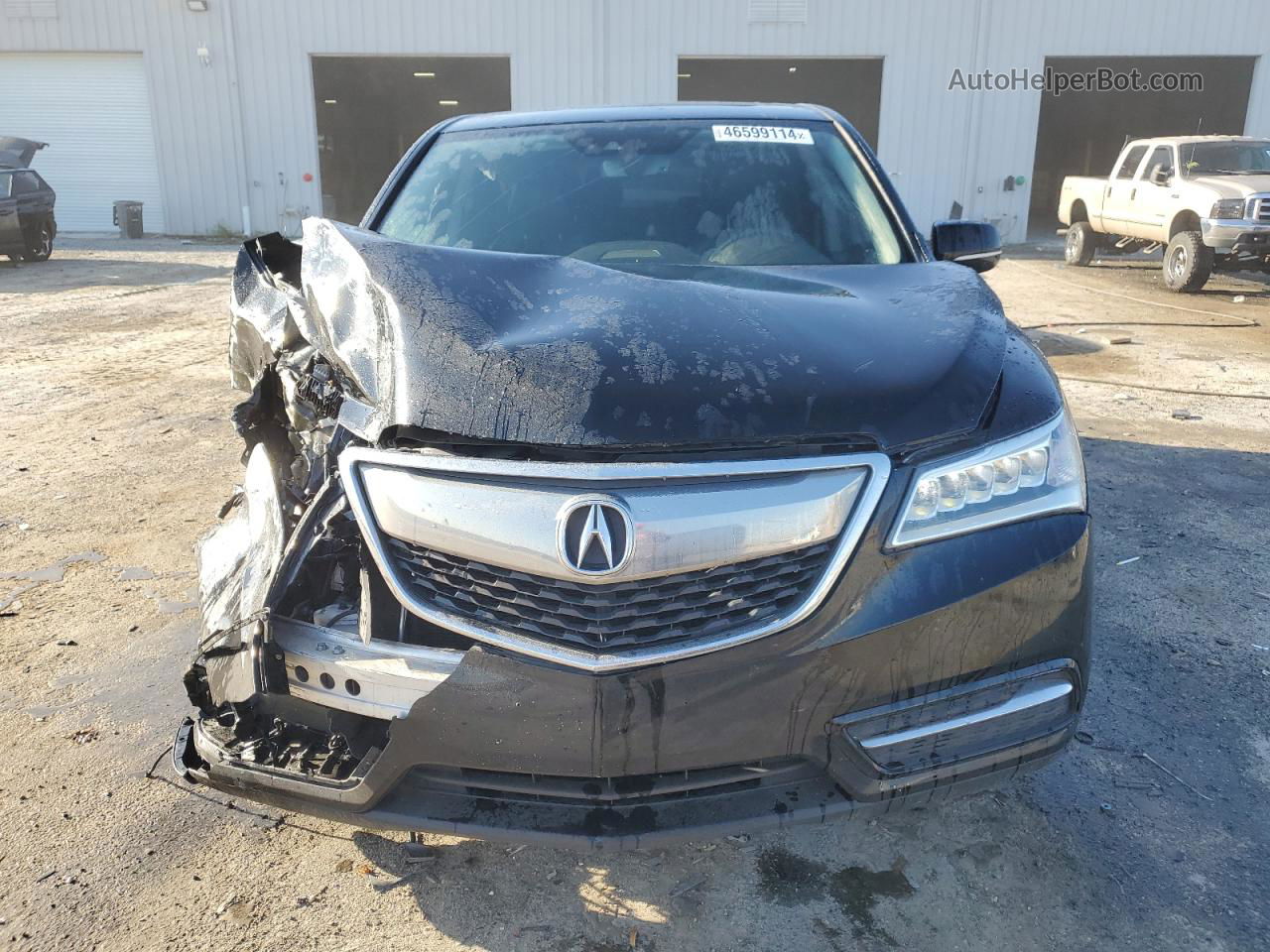 2016 Acura Mdx Technology Black vin: 5FRYD4H43GB060239