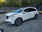 2016 Acura Mdx Technology White vin: 5FRYD4H45GB034550