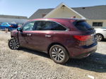 2016 Acura Mdx Technology Бордовый vin: 5FRYD4H45GB062655