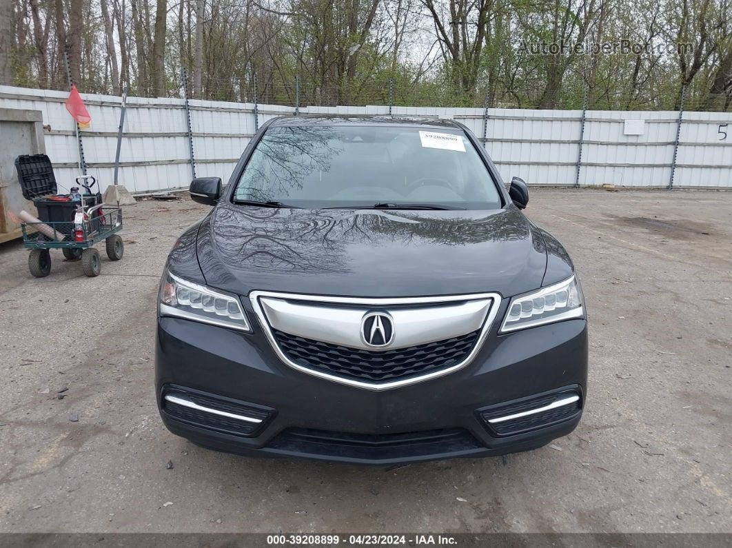 2016 Acura Mdx Technology   Acurawatch Plus Packages/technology Package Gray vin: 5FRYD4H46GB008491