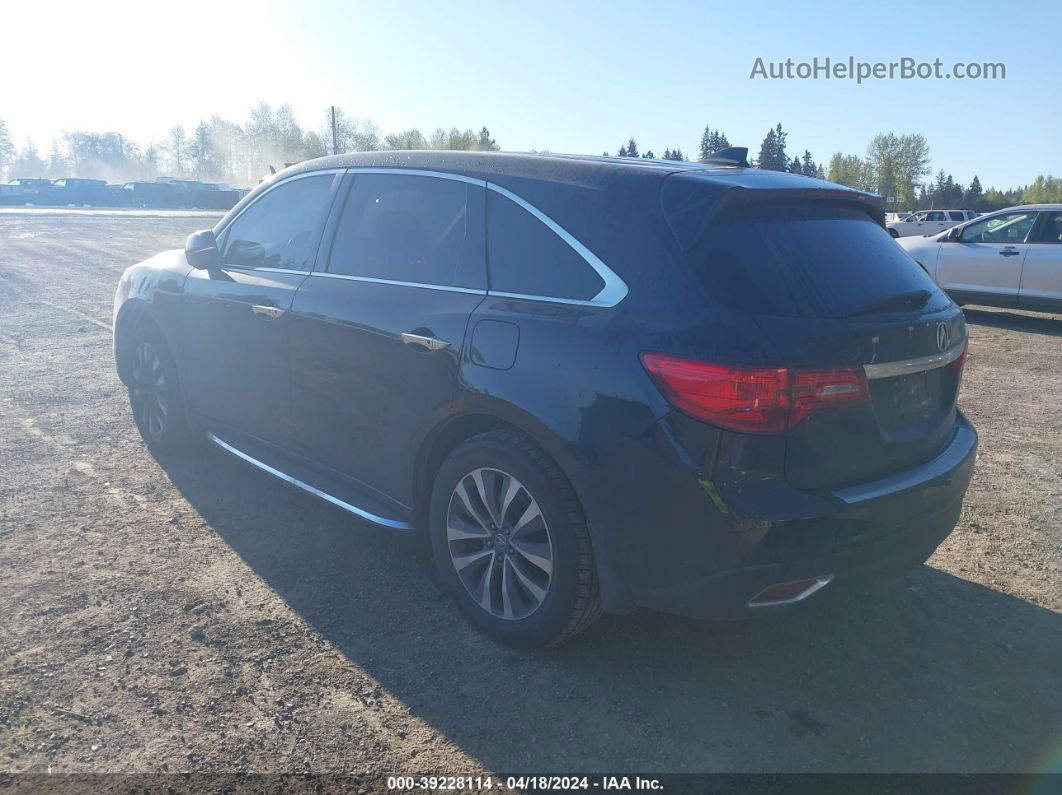 2016 Acura Mdx Technology   Acurawatch Plus Packages/technology Package Black vin: 5FRYD4H46GB009561