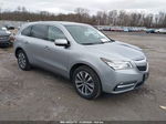 2016 Acura Mdx Tech/w/tech/acurawatch Plus Серебряный vin: 5FRYD4H46GB044164