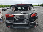 2016 Acura Mdx Technology Black vin: 5FRYD4H47GB022724