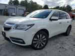 2016 Acura Mdx Technology White vin: 5FRYD4H47GB046800