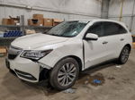 2016 Acura Mdx Technology White vin: 5FRYD4H48GB009058