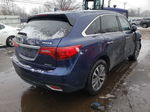 2016 Acura Mdx Technology Blue vin: 5FRYD4H48GB062276