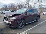 2016 Acura Mdx Technology   Acurawatch Plus Packages/technology Package Maroon vin: 5FRYD4H49GB016908