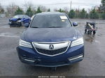 2016 Acura Mdx Technology   Acurawatch Plus Packages/technology Package Dark Blue vin: 5FRYD4H49GB060892