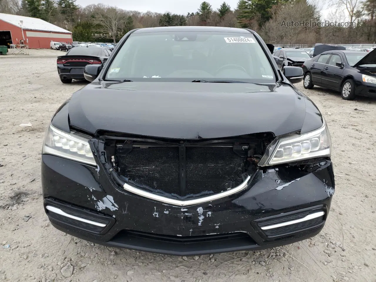 2016 Acura Mdx Technology Black vin: 5FRYD4H4XGB012933