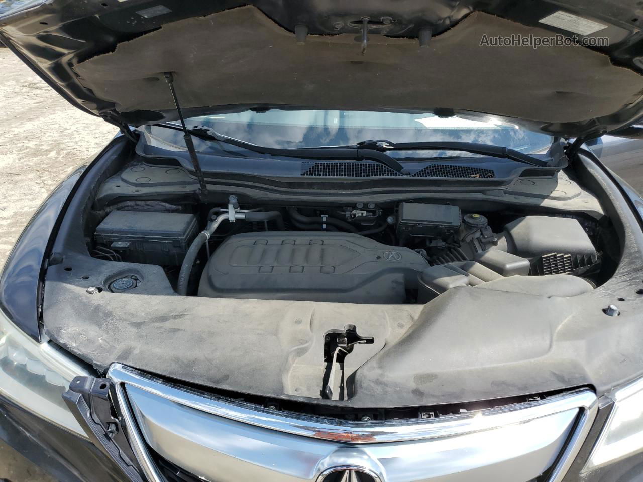 2016 Acura Mdx Technology Charcoal vin: 5FRYD4H4XGB050162