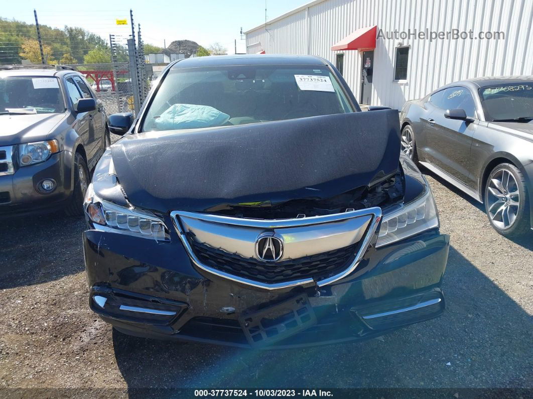 2016 Acura Mdx W/tech/acurawatch Plus/w/tech Черный vin: 5FRYD4H4XGB056270