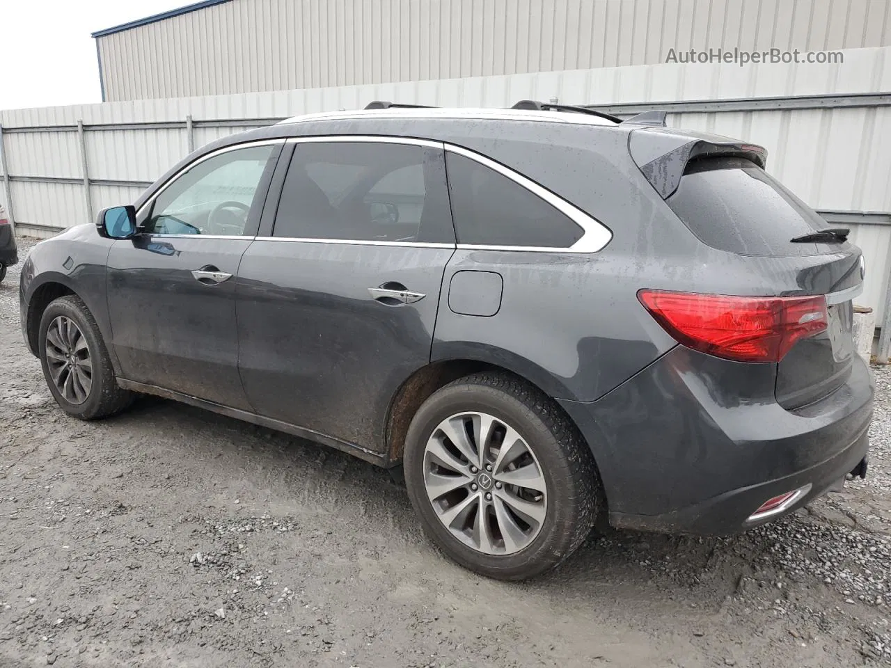 2016 Acura Mdx Technology Charcoal vin: 5FRYD4H60GB025787