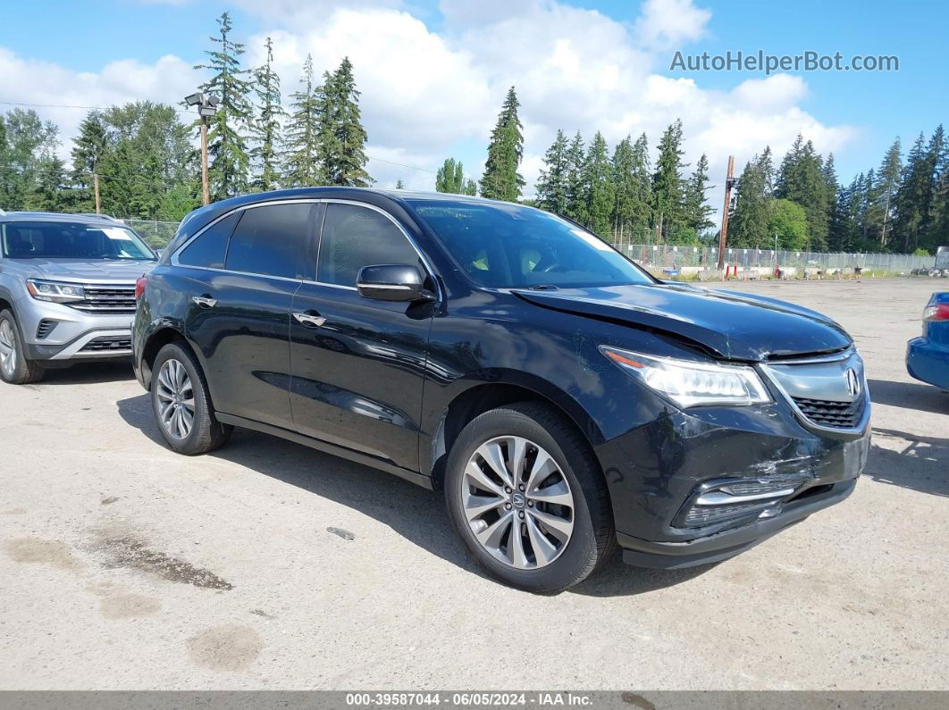 2016 Acura Mdx Technology   Entertainment Packages/technology, Entertainment   Acurawatch Plus Packages Black vin: 5FRYD4H63GB022821