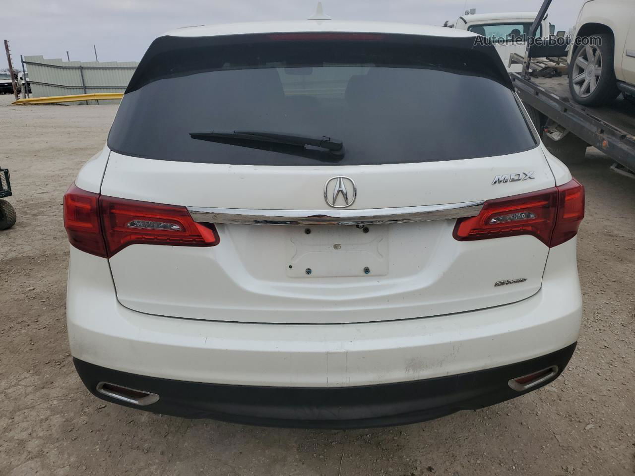 2016 Acura Mdx Technology Бежевый vin: 5FRYD4H65GB026238